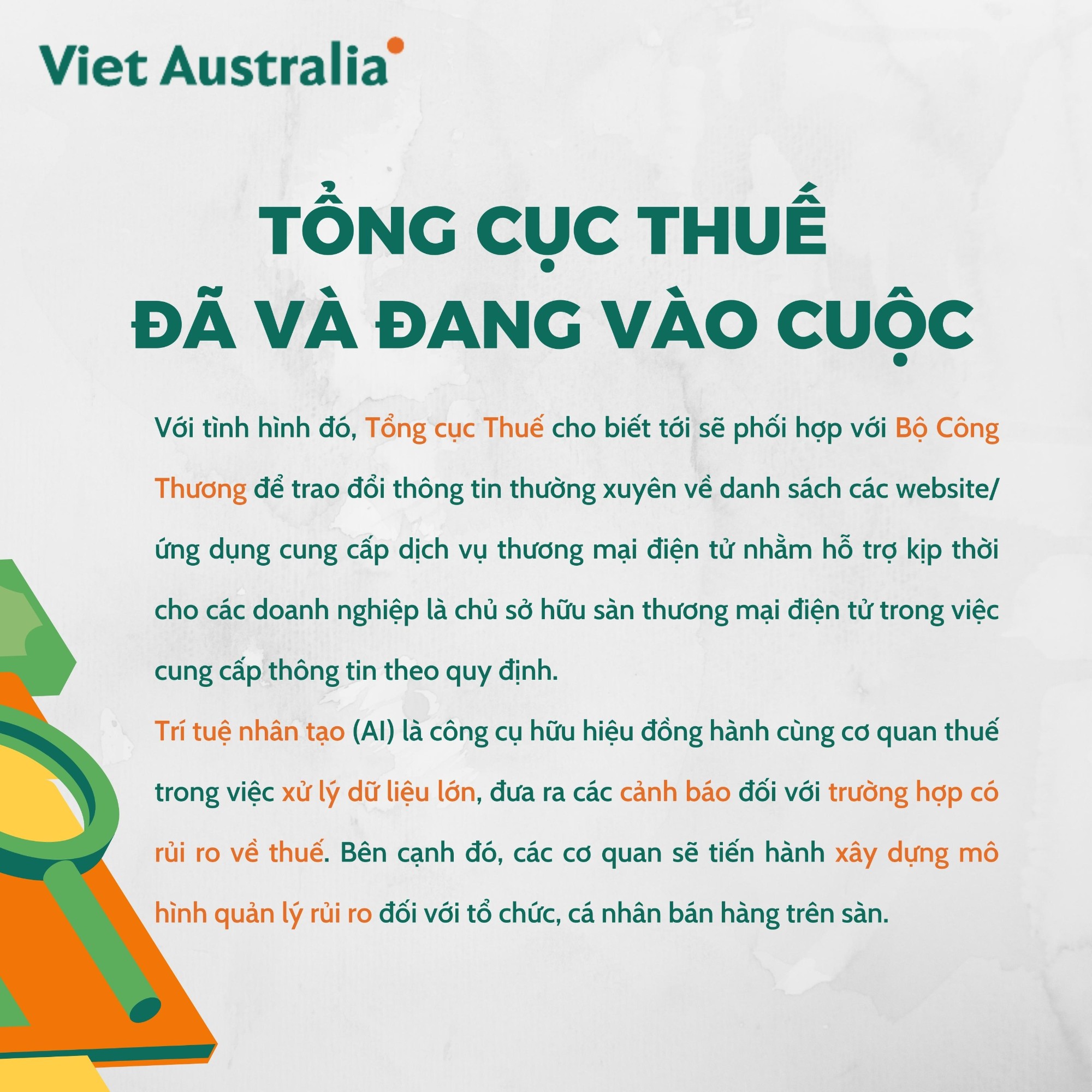  TỔNG CỤC THUẾ ĐÃ VÀ ĐANG VÀO CUỘC 1